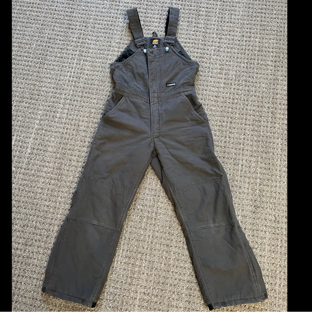 Berne Softstone Duck Insulated Bib Overalls